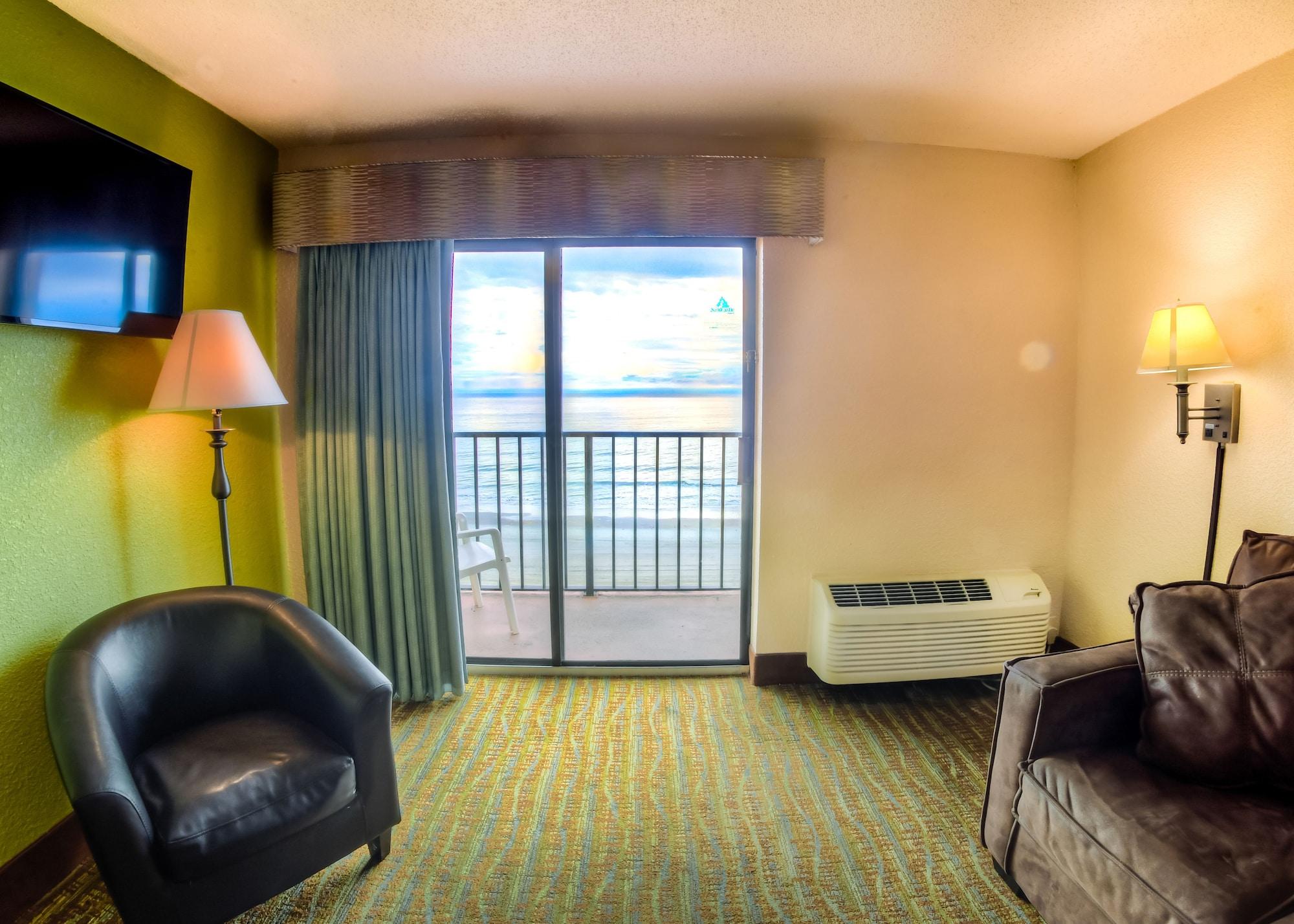 Sandcastle Oceanfront Resort At The Pavilion Миртл-Бич Экстерьер фото